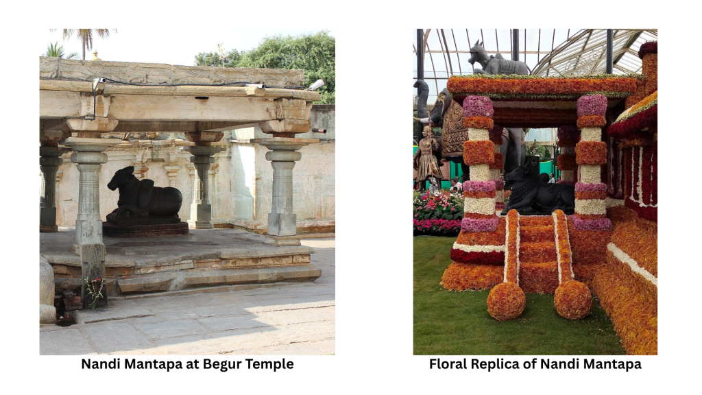 Nandi Mantapa at Begur Temple & Lalbagh Flower Show August 2026