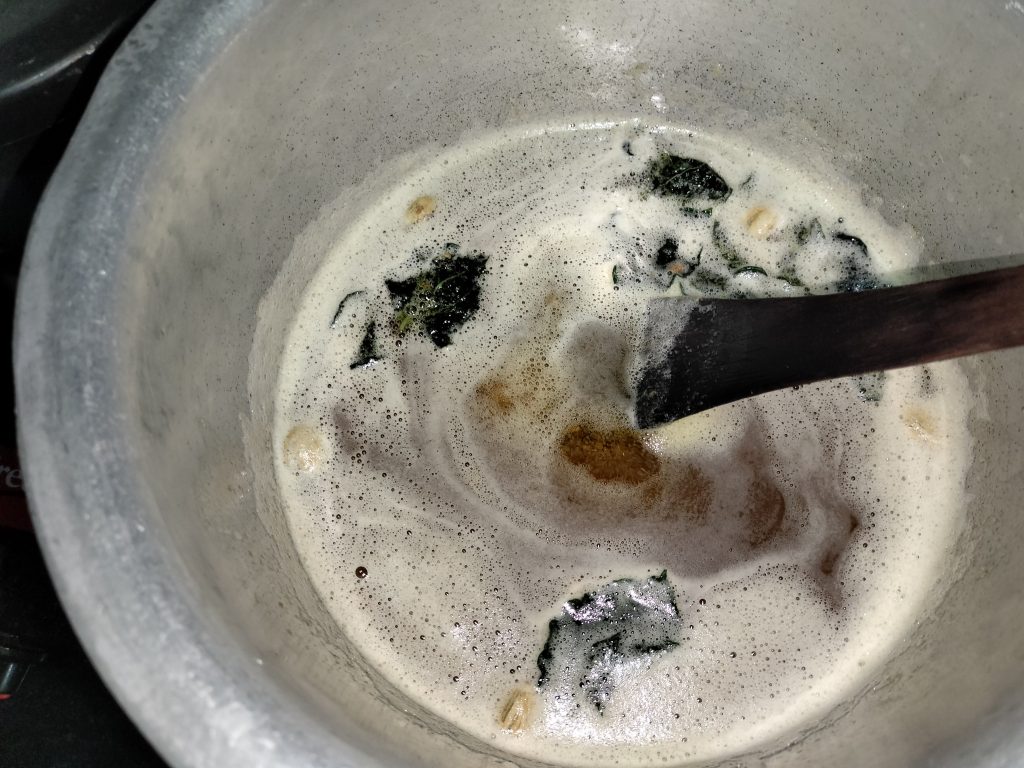 Ghee Preparation with Betel Leaves